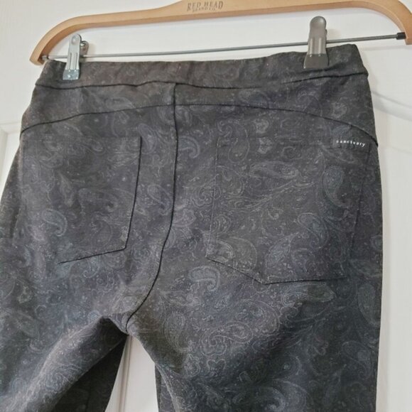 Anthropologie Sanctuary Black Skinny Pants M - Picture 5 of 9